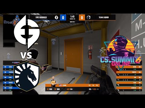 EG vs Liquid - cs_summit 6 - highlights - CS:GO