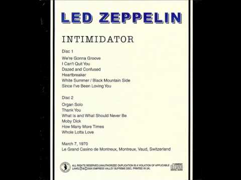 How Many More Times - Led Zeppelin (live Montreux 1970-03-07)