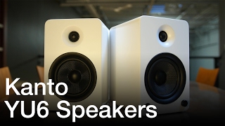 Video thumbnail for Kanto YU6 Amplified Bookshelf Speakers Product Showcase by Hello Good People!