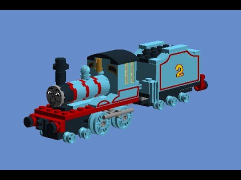 How To Build A Mini Lego Edward The Blue Engine (4-4-0)🇬🇧