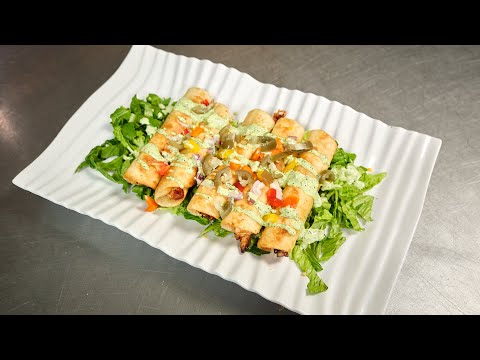 Easy Taquitos Recipe | Crispy, Fast & Delicious