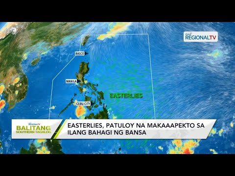 Balitang Southern Tagalog: Pag-ulan, posibleng maitala sa ilang lugar sa CALABARZON