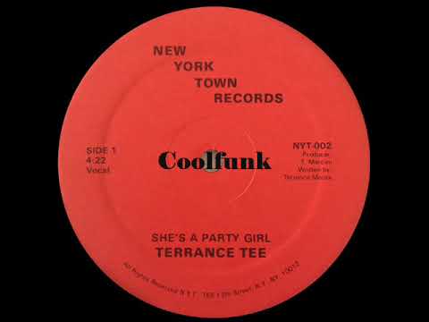 Terrance Tee - She's A Party Girl (12 inch 1985)