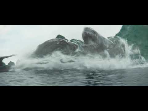 Megalodon Vs Kraken Scene. Meg 2 The Trench.