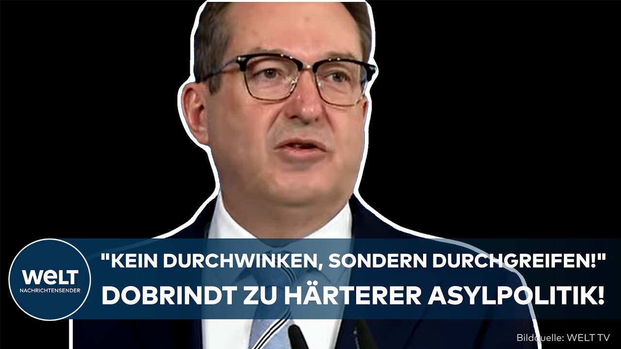 EU FÜR ABSCHIEBEZENTREN: "Kein Durchwinken, sondern Durchgreifen!" Dobrindt zu härterer Asylpolitik!