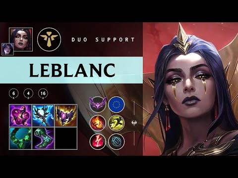 LeBlanc Support vs Thresh - EUW Master Patch 25.24