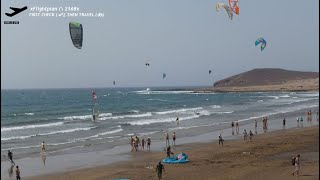 preview picture of video 'Playa el Medano ⛱ [ Kite- and Windsurfing '
