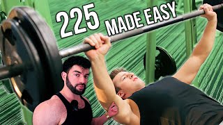 How to Bench Press 225 FAST, For Reps, and Beyond (Full Guide)