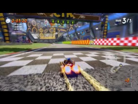 Crash Team Racing Nitro-Fueled - Penta vs Oxide - Circuit Turbo (2"03'32)