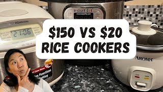 Best Rice Cookers // Zojirushi vs Instant Pot vs Arome Rice 