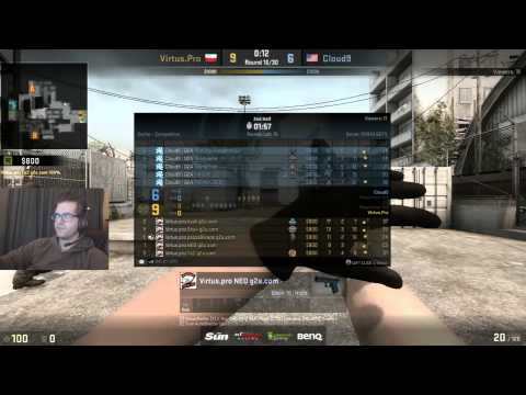 DaZeD Vlog - Cloud9 at Gfinity Analysis (Virtus Pro on Cache)