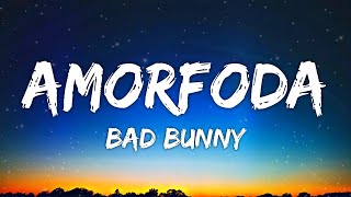 Bad Bunny - Amorfoda (Letra/Lyrics)