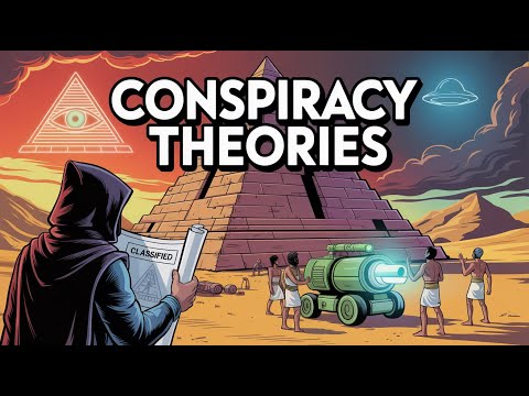 Conspiracy Theories | What Really Built the Pyramids? | With Rain Sounds For Relaxation