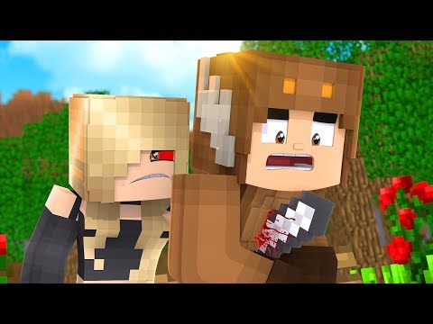 CRAZY GIRL KILLS MOOSECRAFT | Minecraft Murder Mystery