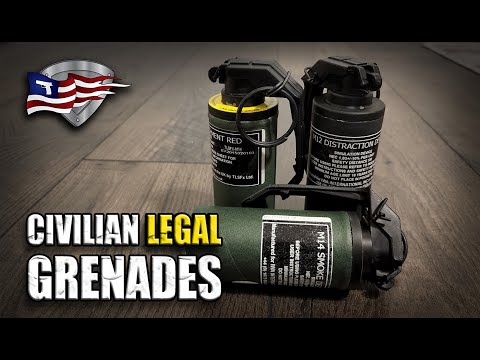 Civilian Smoke And Flash Bang Grenades! /  IWA International