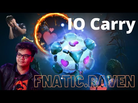 Fnatic.Raven IO Safelane Like Ana Carry Version - Dota 2 Pro Gameplay Replay [7.28b]