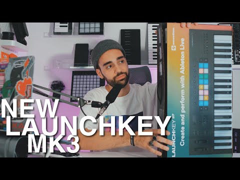 GREAT BUDGET MIDI KEYBOARD! Novation Launchkey MK3 Unboxing, Features, and Making A Track