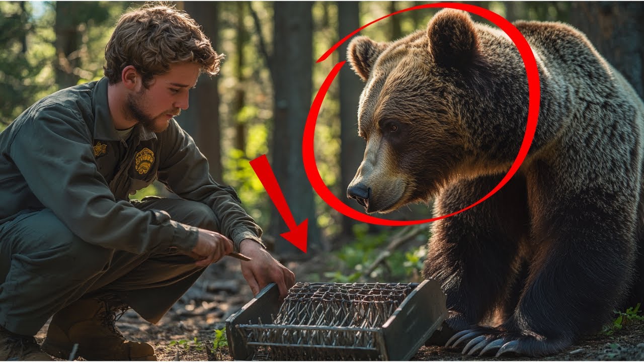 THE PARK RANGER WHO SAVED A BEAR FROM DEATH!  – WHAT HAPPENED NEXT WILL MOVE YOU