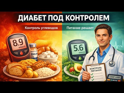 Диабет под контролем: как питание и углеводы решают всё!