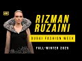 Rizman Ruzaini New Collection AW2025 2026 Dubai Fashion Week 4K