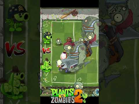 Mega Gatling Pea VS Pea Pod Vs Team Zombie | Plants vs Zombies 2 #pvz2 #pvz2gameplay
