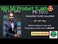 Mi Magazine Cover Challenge Contest Full Concept|