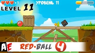 RED Ball 4 LEVEL 11