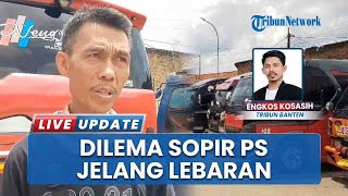 Beban Sopir Angkutan Umum PS Terminal Pakupaten Jelang Lebaran, Penumpang Sepi, Kendaraan Tak Jalan