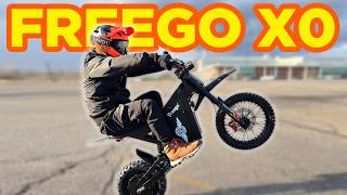 Freego X0 Electric Mini Bike Review: 3600W Hub Motor Power!