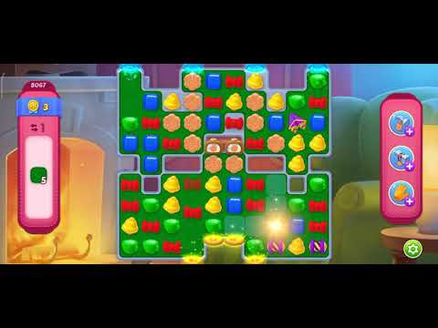 Homescapes level 8067 Super Hard level (+5moves)