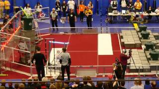 preview picture of video 'FRC Oregon City Finals 1 RED FIELD only'