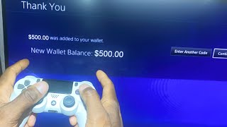 How to get free $500 PSN CODE on PS4  *Unpatched*