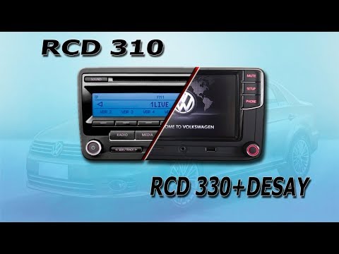 Замена штатной мультимедиа VW на RCD330+desay