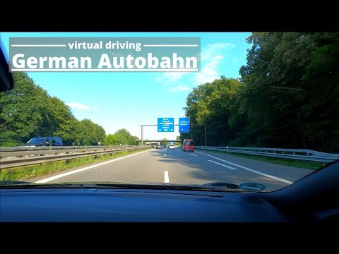 🇩🇪Hamburg-Lübeck Autobahn | Virtual Driving Tour | OMtravel