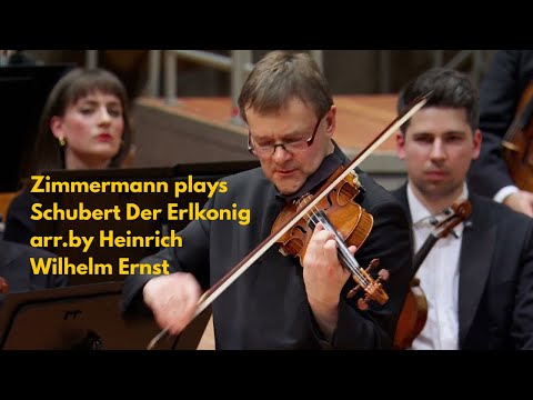 Frank Peter Zimmermann plays Schubert Der Erlkonig arr.by Heinrich Wilhelm Ernst in 2025