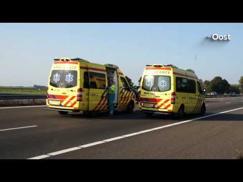 A28 Zwolle - Meppel weer open na ongeluk bij De Lichtmis