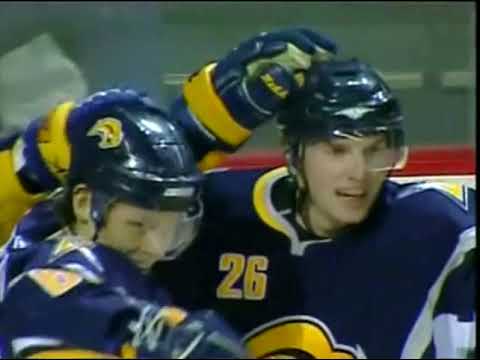 Buffalo Sabres vs. Calgary Flames 3/10/07 - ALL SABRES GOALS