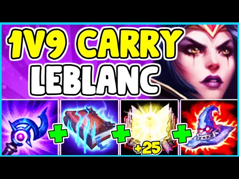 HOW TO PLAY LEBLANC & SOLO CARRY In Season 10 | Advanced Leblanc Guide S10 - League Of Legends