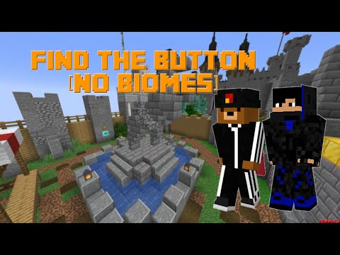 Insane Minecraft Button Hunt - No Biomes!