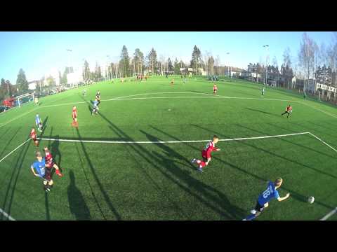 PJK Sininen - FC Kangasala/Musta, 23.4.2019, Miniliiga (4) Peli 3/4