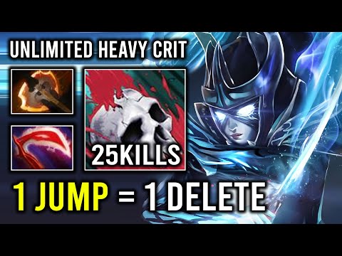 NERF IS NOT ENOUGH 1 Shot Mortred Unlimited Crit Instant Delete 1 Jump 1 KO Phantom Assassin Dota 2