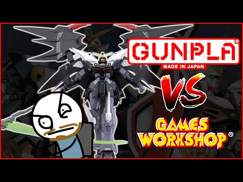 Is Gunpla push-fit ACTUALLY better than Games Workshop?