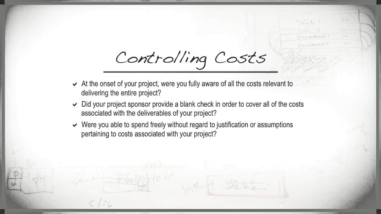 Course Promo: Controlling Costs