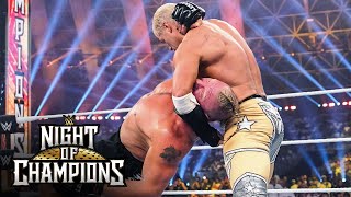 Brock Lesnar stops Cody Rhodes’ third Cross Rhod