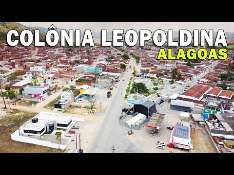 Colônia Leopoldina, Alagoas - Imagens aéreas em 4K
