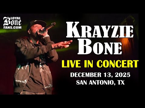 Krayzie Bone - Live In Concert: San Antonio, TX (Dec. 13, 2025)