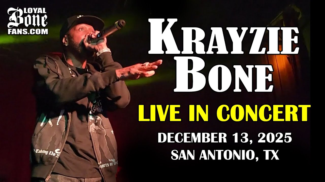 Krayzie Bone - Live In Concert: San Antonio, TX (Dec. 13, 2025)