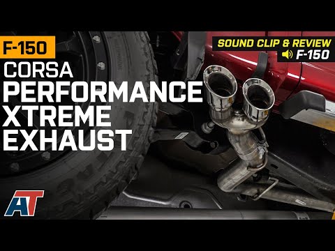 2021-2022 F-150 Corsa Performance Xtreme Single Exhaust System Review & Sound Clip