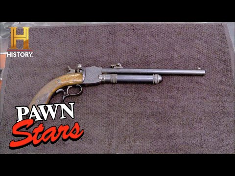 Pawn Stars: STANDOFF NEGOTIATION for 1800s Gas Pistol (Season 9)