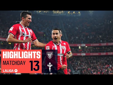 Resumen de Athletic vs Celta Matchday 13